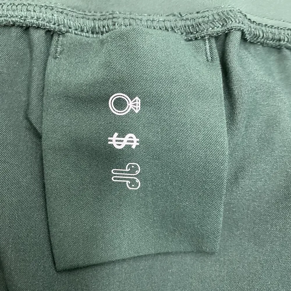 Figs Tech Collection Scrub Pants Womens Livingston High Waisted Racing Green NWT - Picture 6 of 16